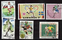 Lot  N° 76 Oblitere   Football Soccer Fussball - Used Stamps