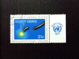 NACIONES UNIDAS 1977 Consejo De Seguridad ONU  NEW YORK Yvert  N º 278 º FU - Gebruikt