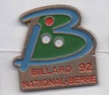 Billard , National 92 , Berre - Billares