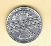 ALEMANIA - GERMANY - WEIMAR  50 Pfennig 1922D - Altri & Non Classificati