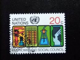 NACIONES UNIDAS 1980 ONU NEW YORK  Yvert  N º 333 º FU - Oblitérés