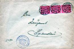 Brief,  1923, Stempel Kassel Nach Spandau, Stempel Reiter-Regiment - Sonstige & Ohne Zuordnung