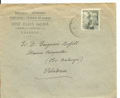 CARTA COMERCIAL TARREGA 1950? - Covers & Documents