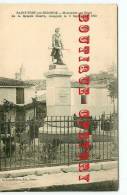 MONUMENT Aux MORTS  Guerre De 14 à Saint Fort Sur Gironde - Dos Scanné - War Memorials