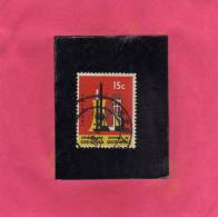 SUD SOUTH AFRICA RSA AFRIQUE 1967 INDUSTRY INDUSTRIA CHIMICA INDUSTRIE CENT. 15 USATO USED OBLITERE' - Gebraucht
