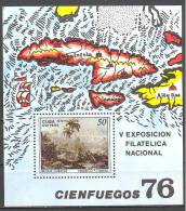 Cuba: Yvert N°BF 47**; Exposition Philatélique - Hojas Y Bloques