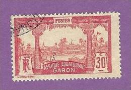 COLONIES FRANCAISES GABON  TIMBRE N° 85 OBLITERE - Altri & Non Classificati