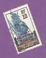 COLONIES FRANCAISES GABON TIMBRE N° 93 OBLITERE - Altri & Non Classificati