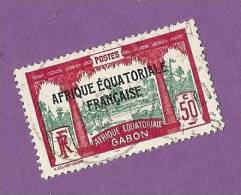 COLONIES FRANCAISES GABON TIMBRE N° 103 OBLITERE - Altri & Non Classificati