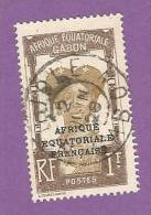 COLONIES FRANCAISES GABON TIMBRE N° 105 OBLITERE - Altri & Non Classificati