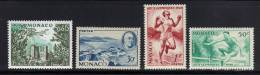 MONACO- Y&T N°319,320,538 Neufs Sans Charnière **, 296 Neuf Avec Charnière * - Unused Stamps
