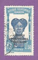 COLONIES FRANCAISES GABON TIMBRE N° 119 OBLITERE - Altri & Non Classificati