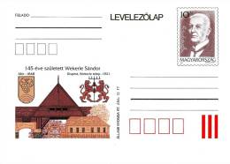 HUNGARY - 1993.Postal Stationery - Sandor Wekerle, 145th Birth Anniversary  MNH! Cat.No:1433. - Postal Stationery