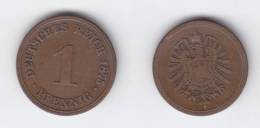 Duitsland Keizerrijk  1 Pfennig 1875a - 1 Pfennig