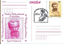 HUNGARY - 1994.Postal Stationery - 150th Anniversary Of The Birth Of Painter Munkácsy  FDC!!! I. - Ganzsachen