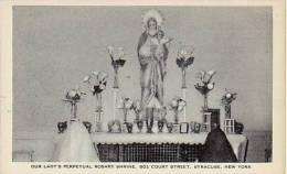 New York Syracuse Our Ladys Perpetual Rosary Shrine Artvue - Syracuse