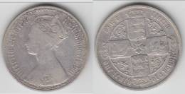 **** GRANDE-BRETAGNE - GREAT-BRITAIN - 1 FLORIN VICTORIA 1878 - ARGENT - SILVER **** EN ACHAT IMMEDIAT - J. 1 Florin / 2 Schilling