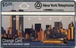 United States - NL-01 New York Skyline NYNEX L&G Card, 45.261ex, CN 108D,1991, Mint - Schede Olografiche (Landis & Gyr)