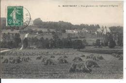 MONTMORT - Vue Générale Du Château Et Eglise - Montmort Lucy