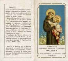 Calendarietto - Dell'unione Missionaria Francescana - Roma 1929 - Petit Format : 1921-40