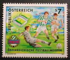 AUSTRIA 1997 - FUTBOL - RAPID DE VIENA - YVERT 2044** - Clubs Mythiques