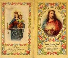 Calendarietto - Maria Aiuto Dei Cristiani  S.cuore Di Gesu' 1949 - Tamaño Pequeño : 1941-60