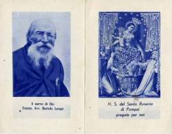 Calendarietto - N.s. Del Santo Rosario Di Pompei - Comm.avv.bartolo Longo 1943 - Tamaño Pequeño : 1941-60