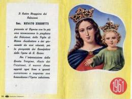 Calendarietto - Opera Di Don Bosco - Sac.renato Ziggiotti 1961 - Kleinformat : 1961-70