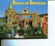 (05) Postcard View Folder - Depliant De Carte Postale - Queensland - Land Of Legend (with Castle) - Brisbane