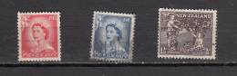 NOUVELLE ZELANDE ° YT N ° 354A 354B 356 - Used Stamps