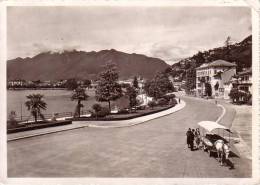 LOCARNO MURALTO LUNGOLAGO GIUSEPPE MOTTA CIRCULEE 1954 ( Marchand Ambulant ) - Muralto