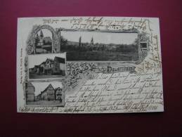 == Dauernheim , Hessen   Bahnpost Friedberg Nidda  1899 - Friedberg