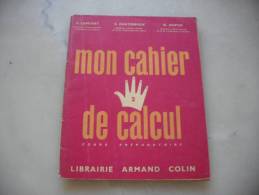 Mon Cahier De Calcul - 6-12 Years Old