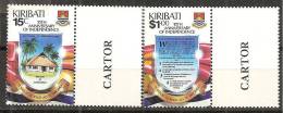 Kiribati1989: Yvert203-4mnh** - Kiribati (1979-...)