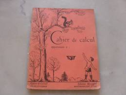 Cahier De Calcul - 6-12 Years Old