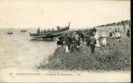 80-SOMME-CAYEUX SUR MER  LE BATEAU DE SAUVETAGE    ECRITE ‹(•¿• )› - Cayeux Sur Mer