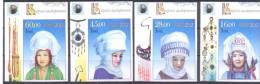 2012.Kyrgyzstan, Women's National Headdresses, 4v Imperforated, Mint/** - Kirghizistan