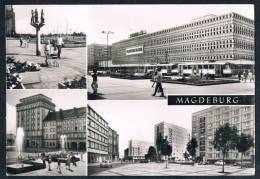 AK Magdeburg 1978, Sachsen-Anhalt, Rathaus, Krökentor, Centrum-Warenhaus - Magdeburg