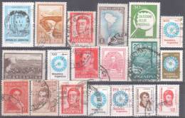 ARGENTINE - LOT 54 TIMBRES (NEUFS** Et OBLITERES) - Très Bon état - 4scans - Lots & Serien