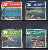 New Zealand 1980 Large Harbours Set Of 4 Used - Usati