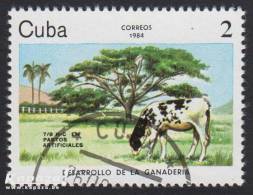 1984 - CUBA - Scott 2729 [Cattle/Livestock Development] - Oblitérés