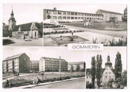 AK Gommern, Kreis Burg, Sachsen-Anhalt, Kirche, Schloß, Church, Castle, Eglise, Chateau - Gommern