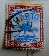 SUDAN 15 MILLIEMES USATO  LINGUELLA 2 - Soedan (...-1951)