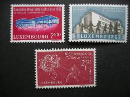 3 Stamps 1958,1960 MNH - Neufs