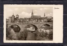 35649    Germania,   Bautzen  I.  Sa.  Mit  Der Kronprinzenbrucke - Alte Wasserkunst  Michaeliskirche -  Wasserturm,  NV - Bautzen