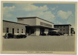 FAENZA - EDIFICIO STAZIONE FERROVIARIA, AUTOMOBILE - CAR - CAMION - TRUCK - AUTOBUS - BUS - Faenza