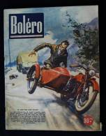 Revue BOLERO 1952 ( Moto) Le Side-Car Sans Pilote André Frandin ROUEN Côte De Gaillon - Moto