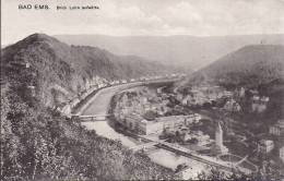 Cpa Bad Ems, Blick Lahn Aufwärts - Bad Ems