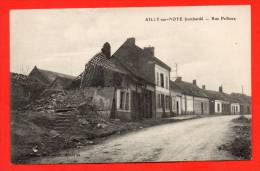 AILLY Sur NOYE - Bombardé - Rue Pellieux. - Ailly Sur Noye