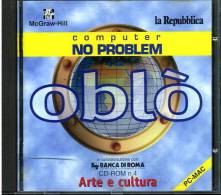 CD ROM OBLO´ ARTE E CULTURA N.4 PC MAC LA REPUBBLICA MCGRAW-HILL - CD